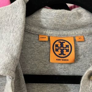 Tory Burch Grey Polo Shirts